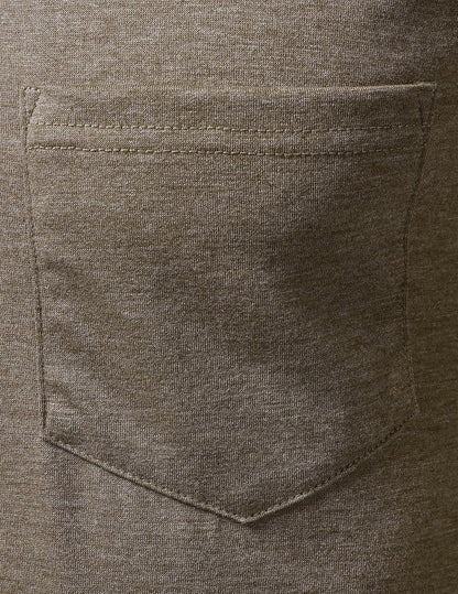 LucMatton Herre T-shirt Henley Slim Fit Langærmet Lucw210916