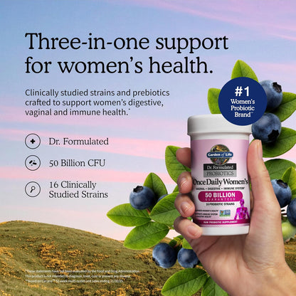 Garden of Life Dr. Formulated Probiotika til Kvinder 30 Kapsler