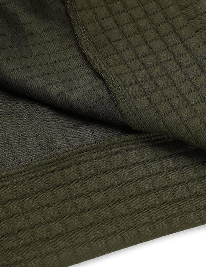 COOFANDY Herre Hættetrøje Pullover Vaffelstrik Casual