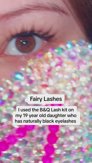 B&Qaugen Fairy Lash Clusters Kunstige Øjenvipper til Kvinder