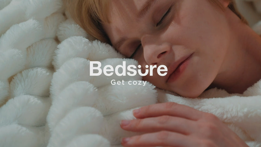 Bedsure GentleSoft Fleece Plaid til Kvinder