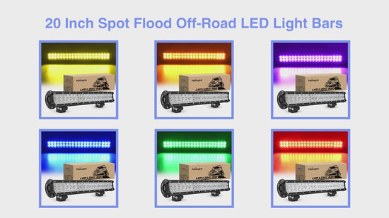 Nilight LED Light Bar 50.8 cm 126W 60214S-A