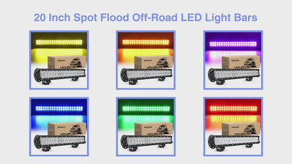 Nilight LED Light Bar 50.8 cm 126W 60214S-A