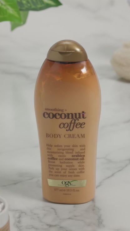 OGX Smoothing + Coconut Coffee Body Cream 4092452