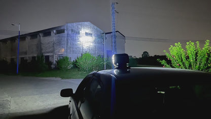 LuxBang Fjernbetjent 360° LED Søgelys til Båd og Lastbil 12V-24V 50W