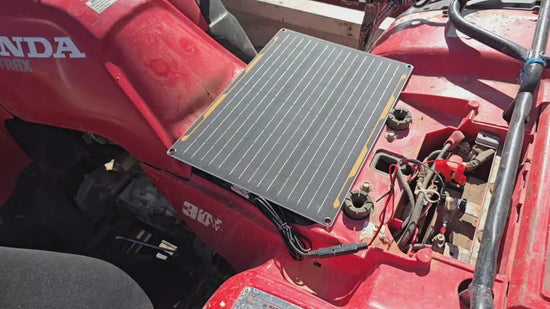 FlexSolar Solcelle Batterioplader Sæt YL-20W-TC