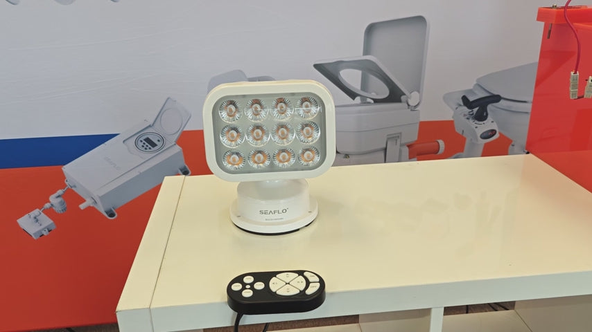 SEAFLO 360° LED Bådprojektør 10-30V SFSL-2700Y-02W